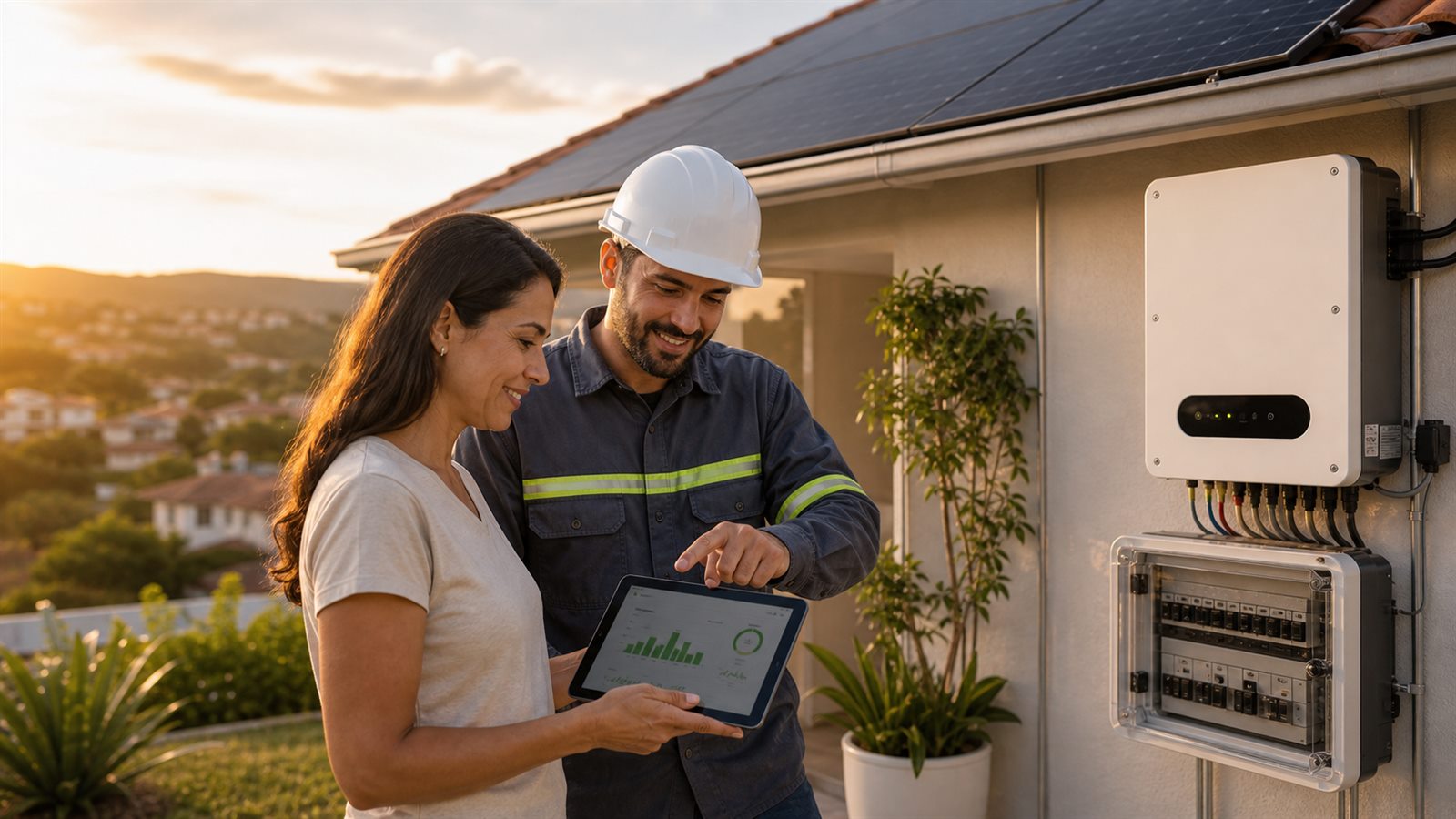 Manutencao, monitoramento e pos-venda em energia solar